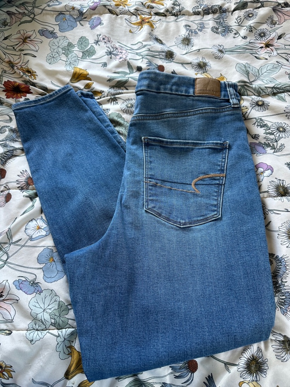 American Eagle Outfitters curvy highest rise jegging next level stretch